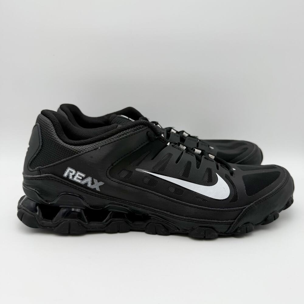 Nike Mens Reax 8 TR Workout Athletic Shoes Size 12 EU 46 Black White